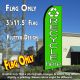Recycle Here (Icon) Windless Advertising Feather Banner – Flag Only