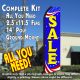 SALE (Patriotic) Flutter Feather Banner Flag Kit (Flag, Pole, & Ground Mt)
