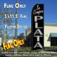 SE COMPRA PLATA (Black) Flutter Feather Banner Flag (11.5 x 3 Feet)