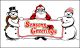 Season'S Greetings Windless Advertising Feather Banner – Flag Only