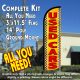Used Cars Windless Advertising Feather Banner – Complete Flag Kit
