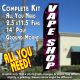 VAPE SHOP feather  flags