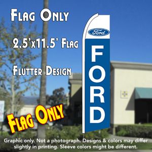 Ford Windless Advertising Feather Banner – Flag Only