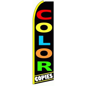 Color Copies  Feather Banner Flag
