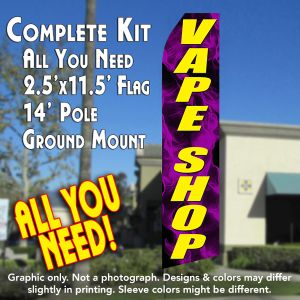 vape shop flags